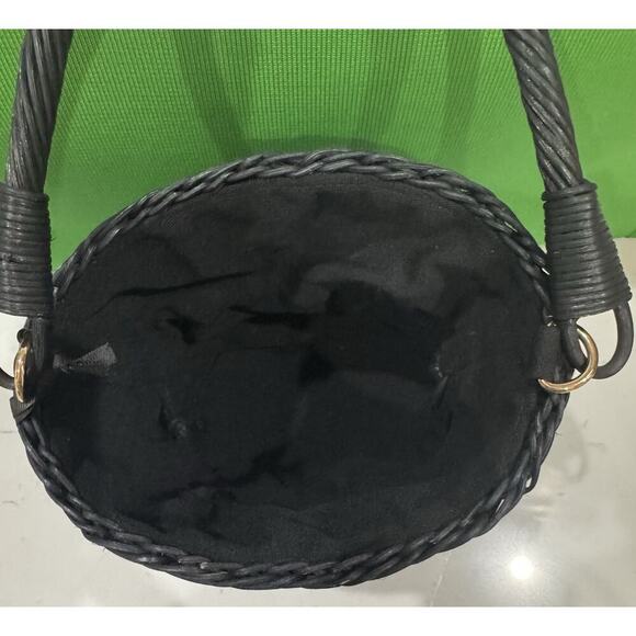 Kate Spade New York X Target Black Pearl Embellished Basket Bucket Bag Purse - Picture 2 of 6